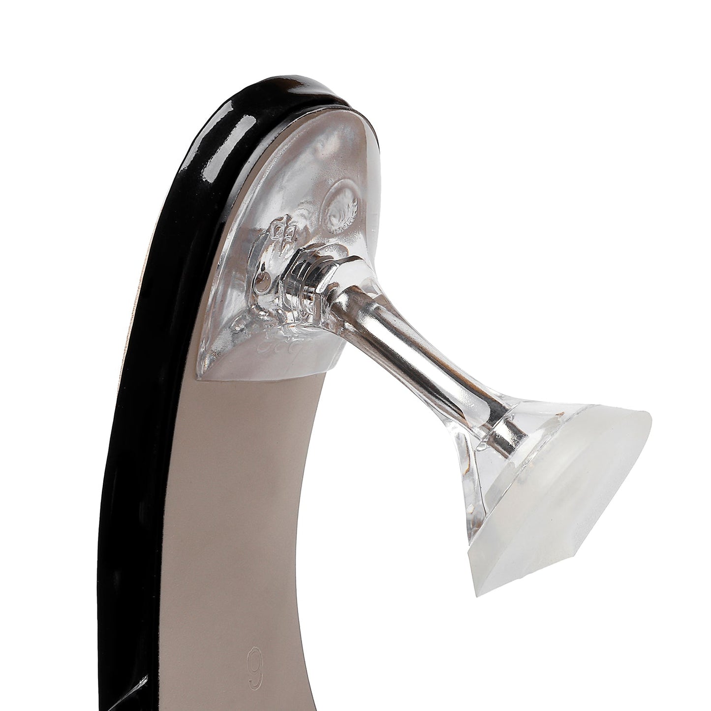 Denise 69 Clear Heeled Sandals - Vivianly Shoes - Kitten Heels