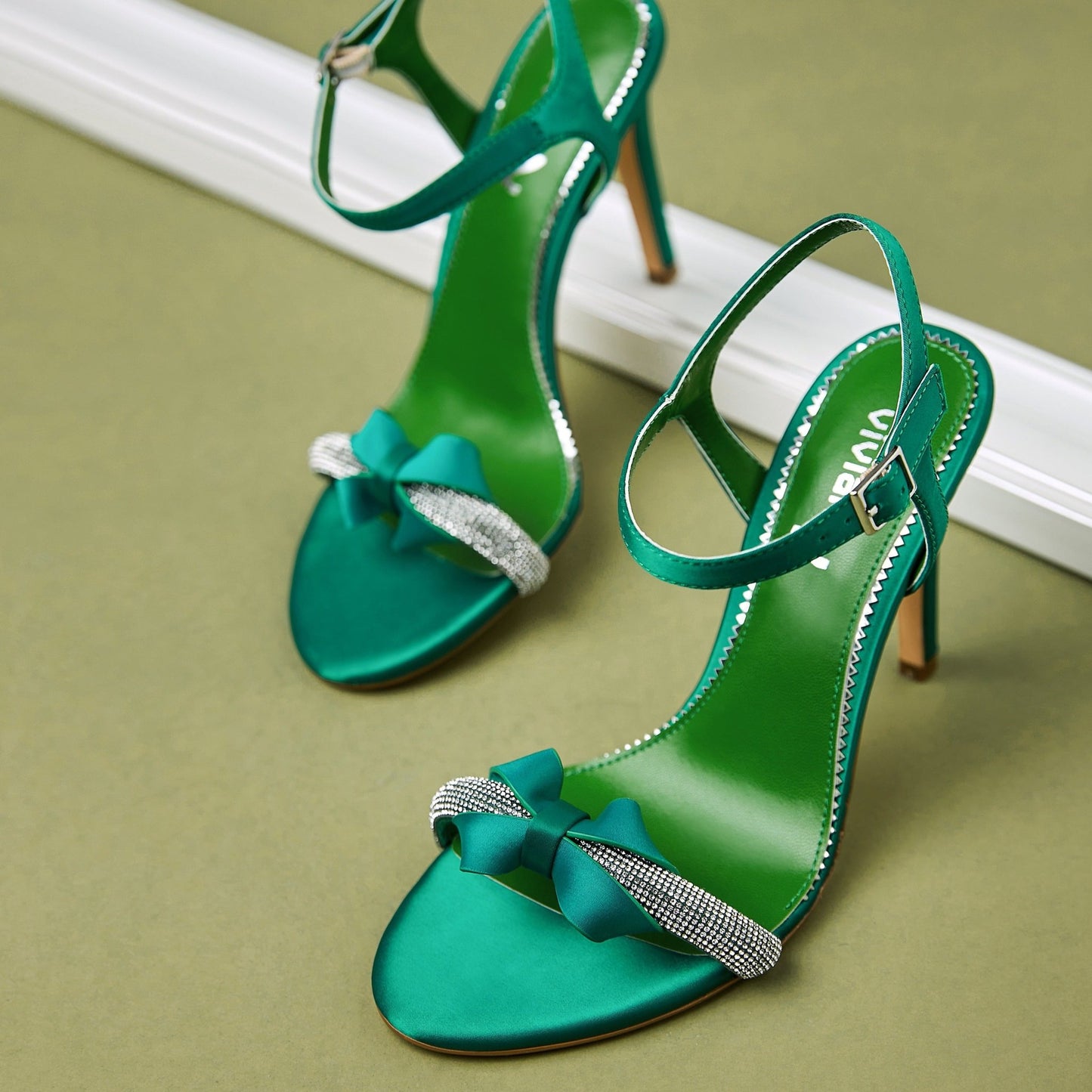 Evana 100 Stiletto Heel Sandals - Vivianly Shoes - Stilettos