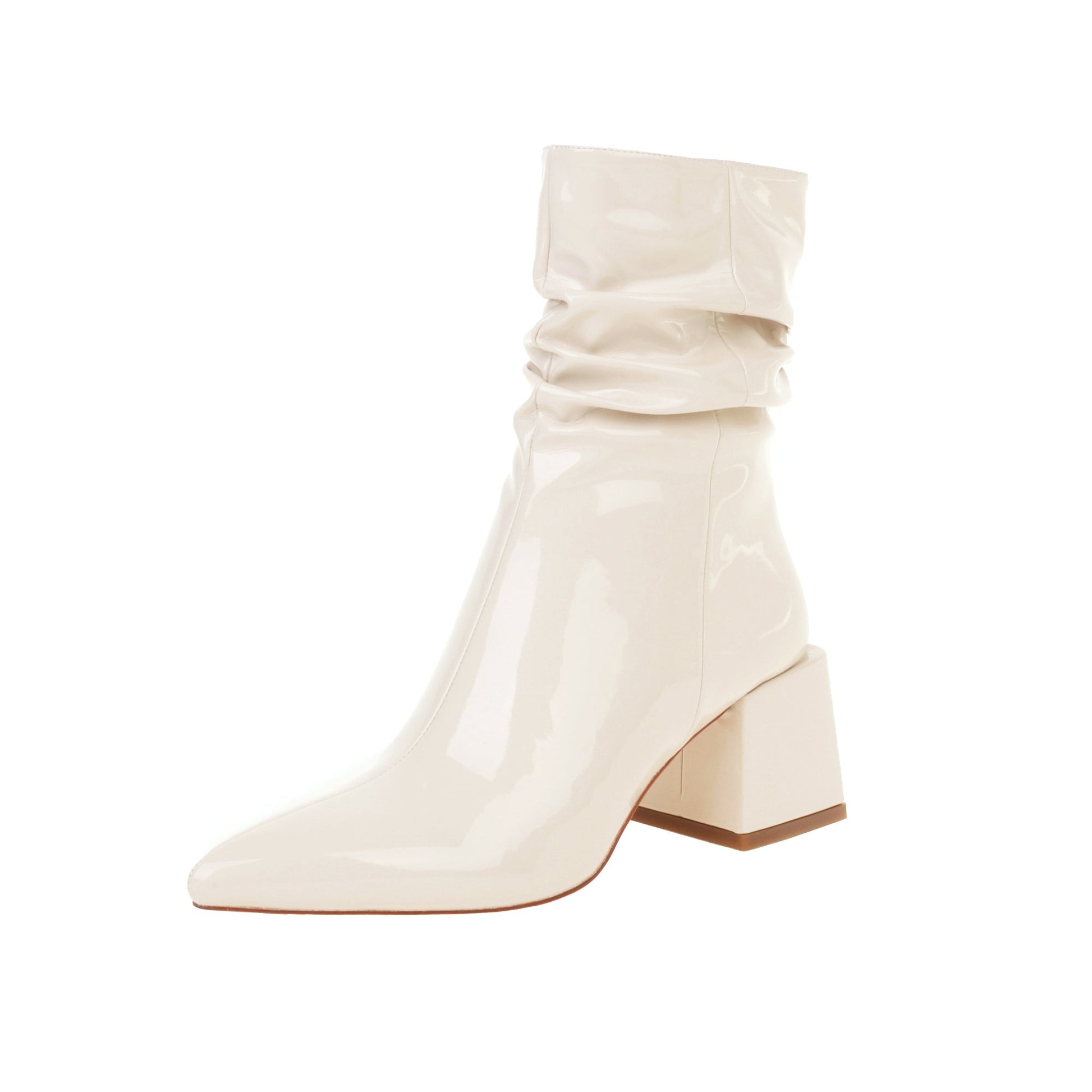 Barbie 65 Ruched Ankle Boots - Vivianly Shoes - Ankle Boots