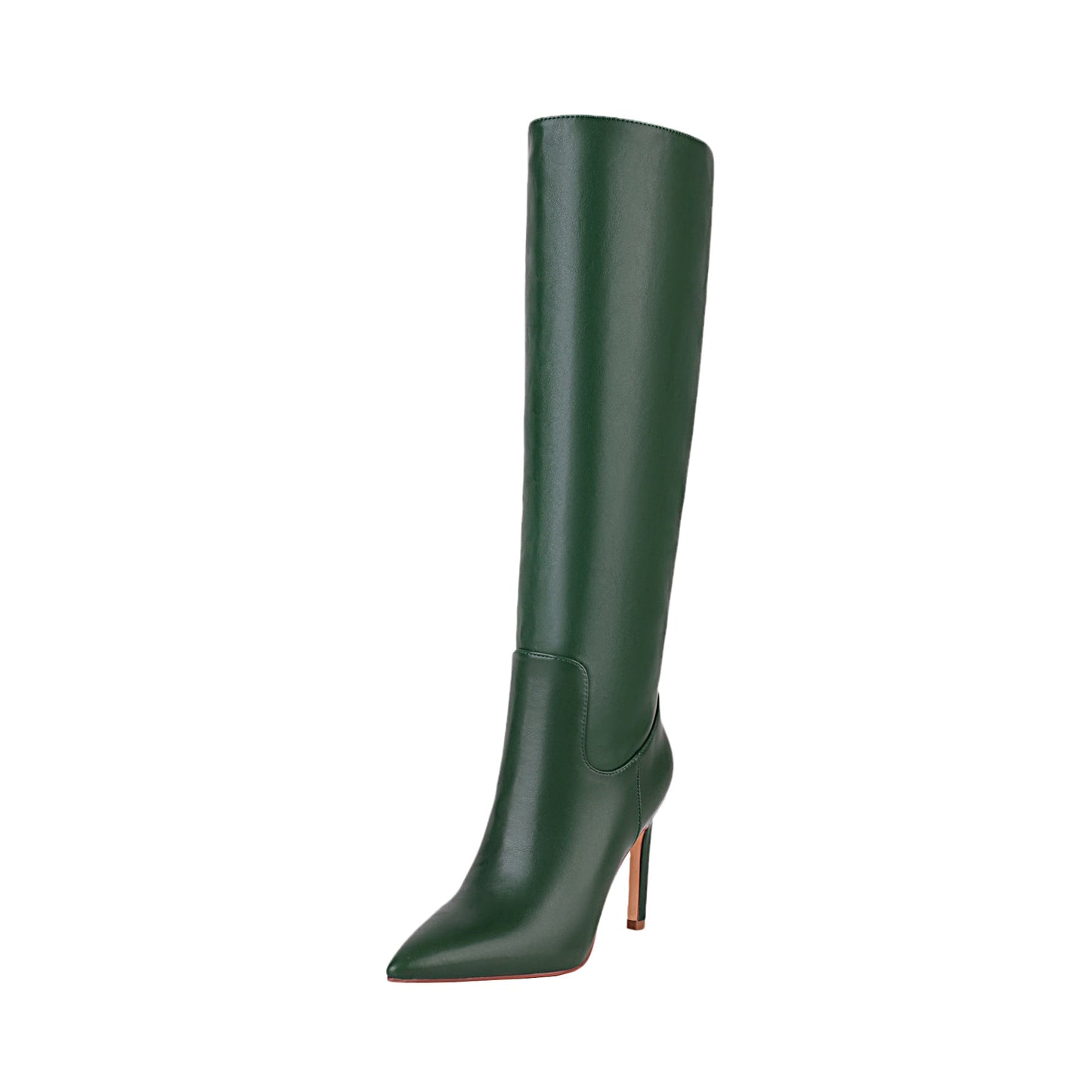 Cyndy 100 Knee High Stiletto Boots - Vivianly Shoes - Knee High Boots