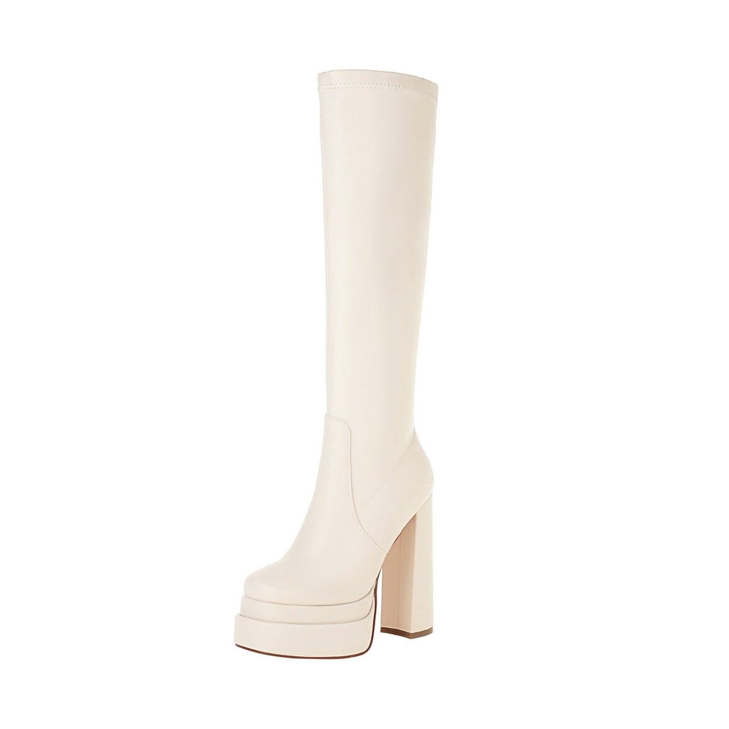 Maya 140 Tall Zipper Knee High Boots - Vivianly Shoes - Knee High Boots