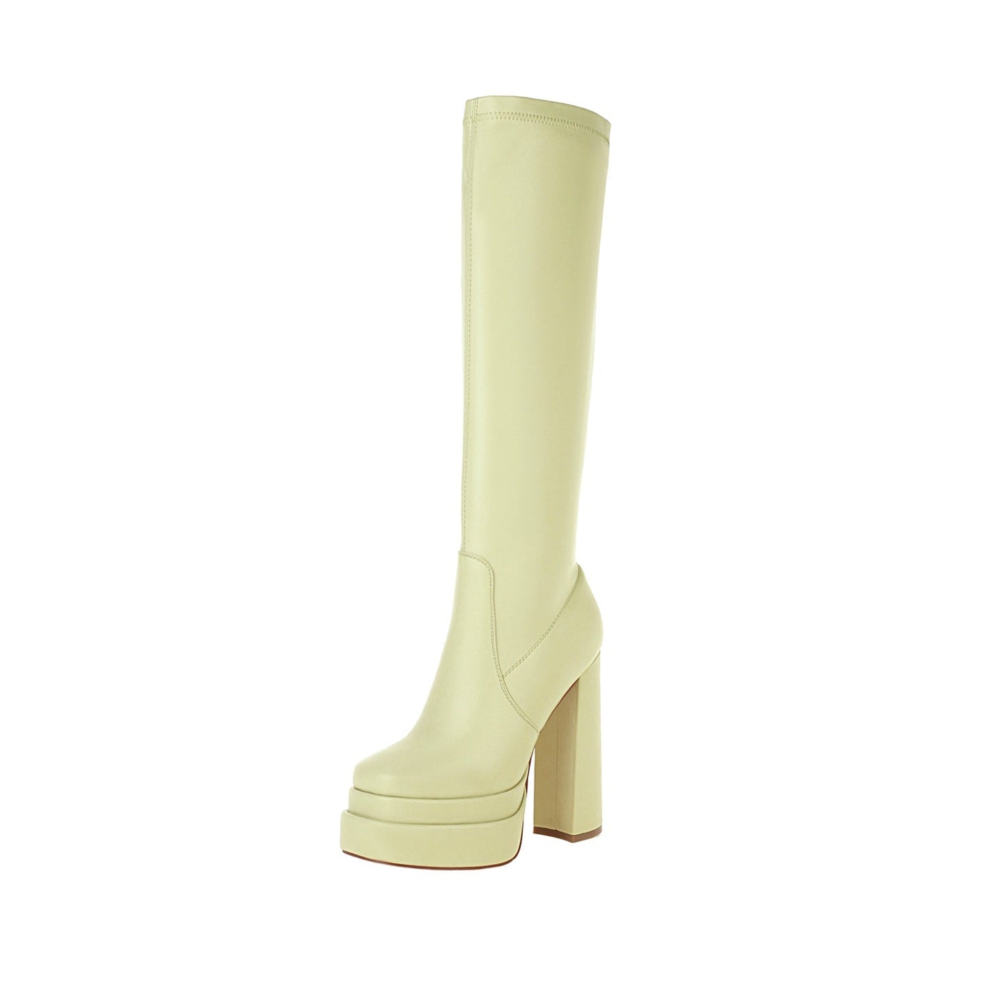 Maya 140 Tall Zipper Knee High Boots - Vivianly Shoes - Knee High Boots