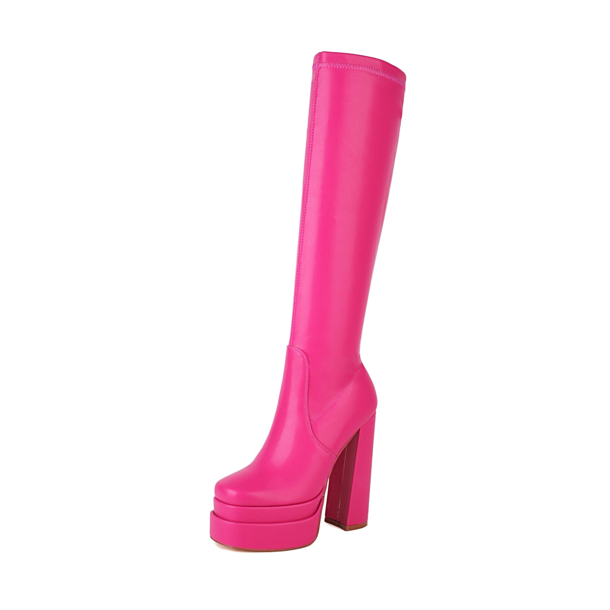 Maya 140 Tall Zipper Knee High Boots - Vivianly Shoes - Knee High Boots
