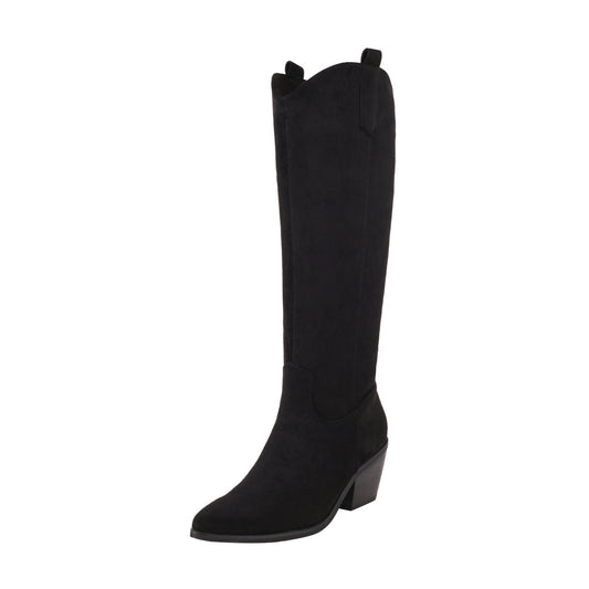 Nina 68 Tall Heel Knee High Boots - Vivianly Shoes - Knee High Boots
