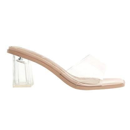 Rose 65 Heeled Sandals - Vivianly Shoes - Chunky Heels