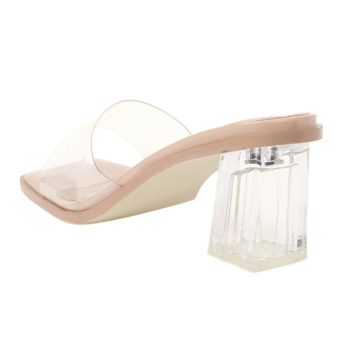 Rose 65 Heeled Sandals - Vivianly Shoes - Chunky Heels
