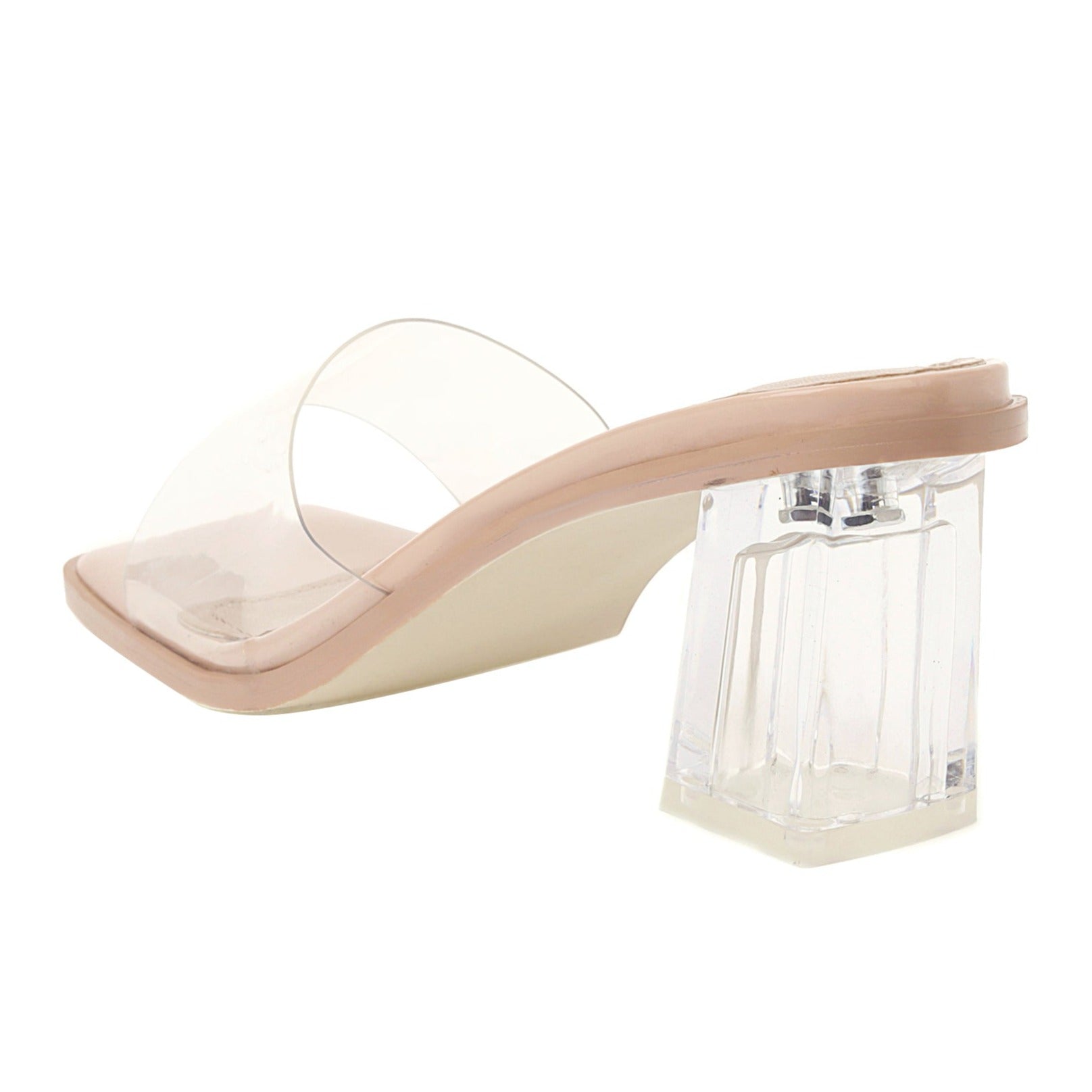 Rose 65 Heeled Sandals - Vivianly Shoes - Chunky Heels