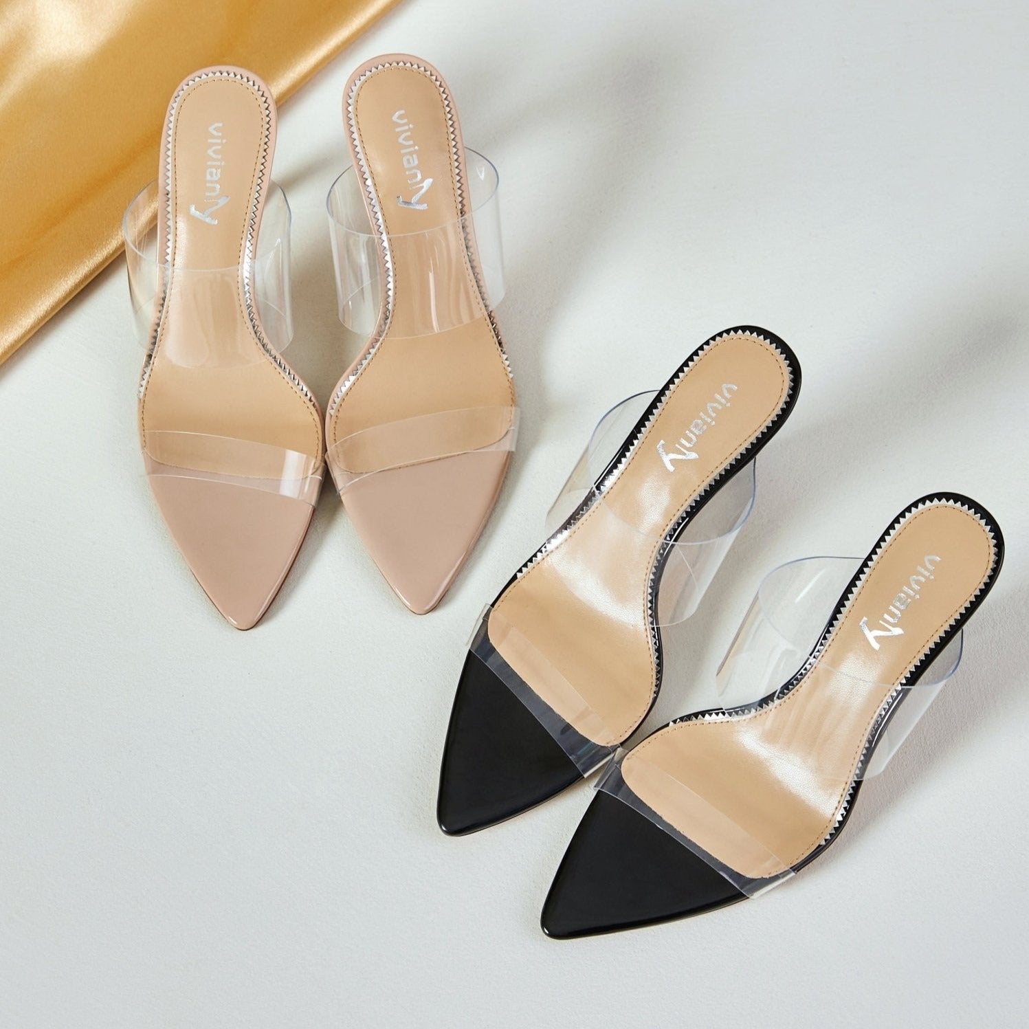 Erynn 89 Pointed Stiletto Heels - Vivianly Shoes - Stilettos