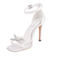 Pauline 100 Strappy Sandal Heels - Vivianly Shoes - Stilettos